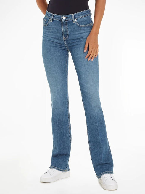 Tommy Hilfiger Jeans Jeans Donna a zampa Fleur Jeans medio - Francavilla Moda